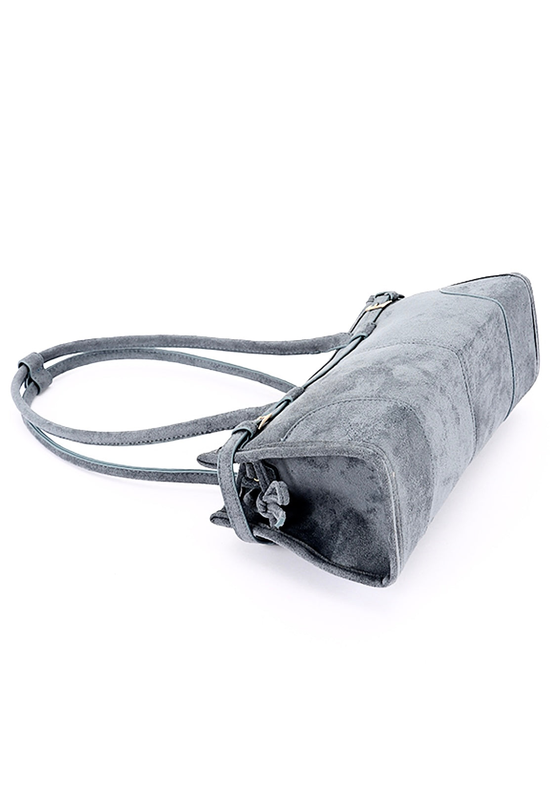 Vegan suede shoulder bag