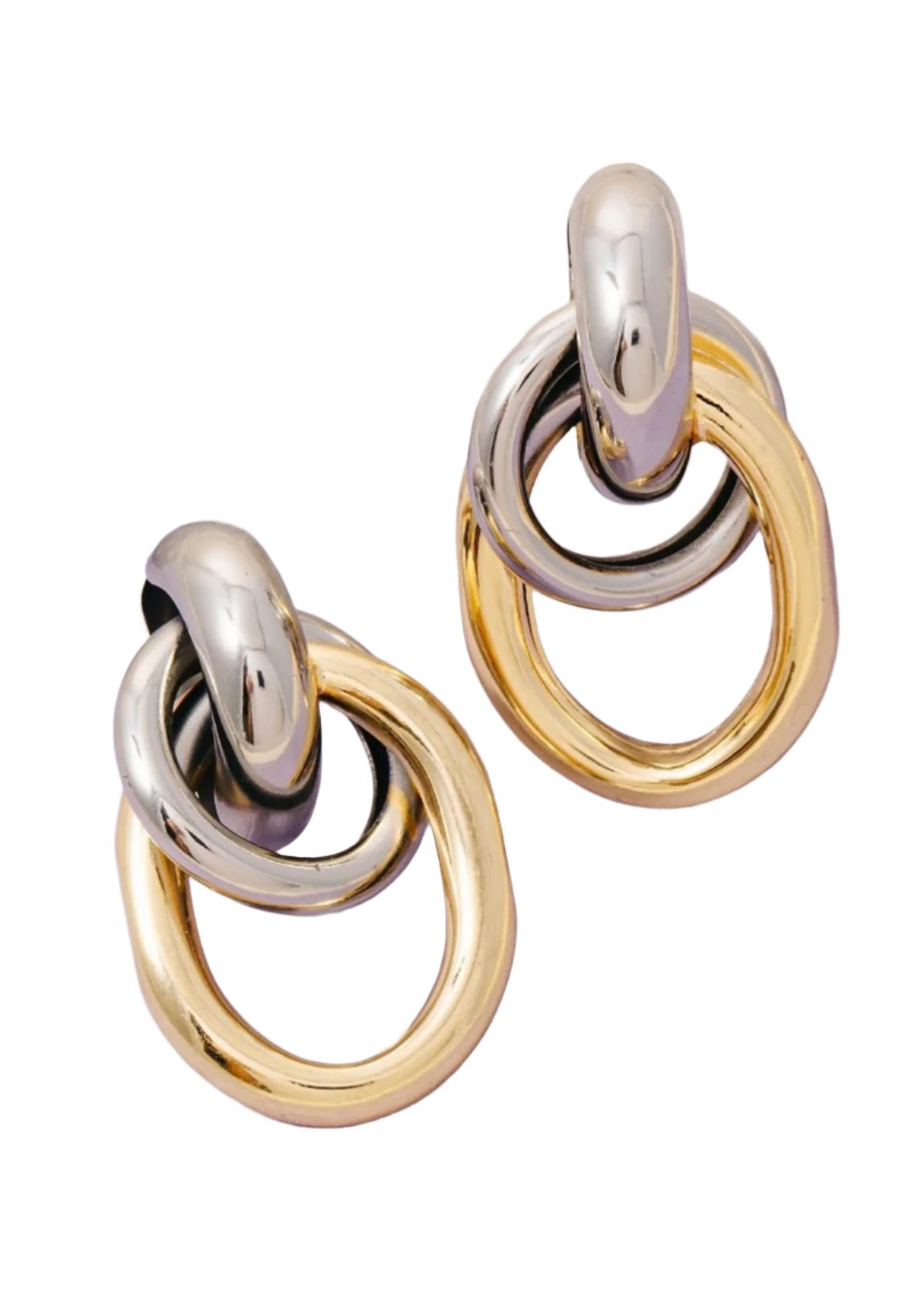 Silver/gold Metal Hoop