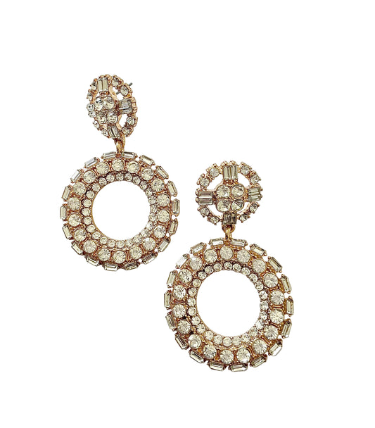 Mira Crystal Earrings