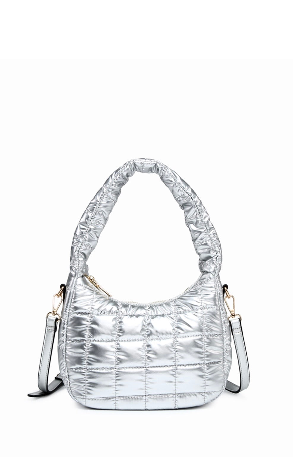 Puffer shoulder/crossbody bag