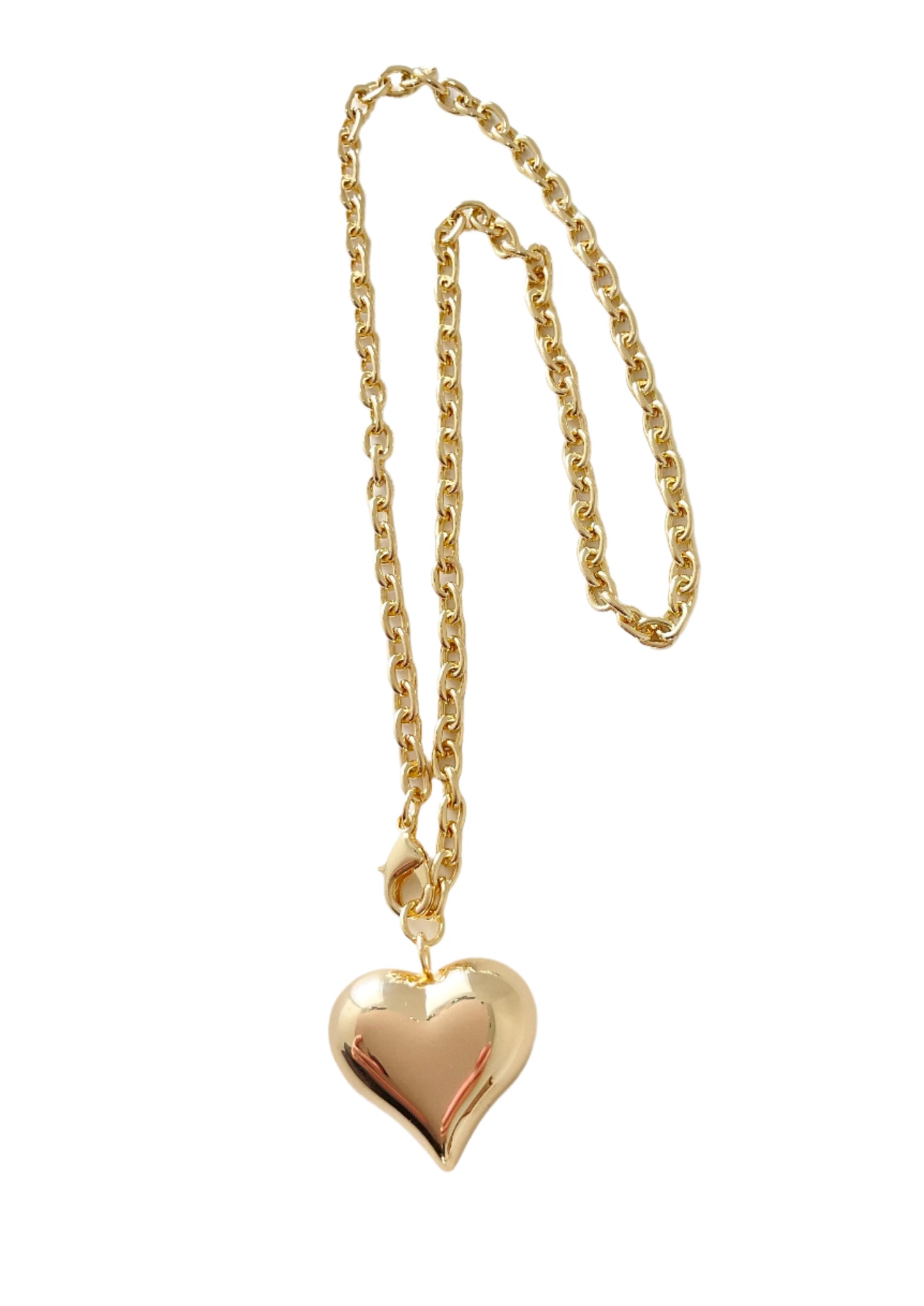 Puffy Heart Necklace
