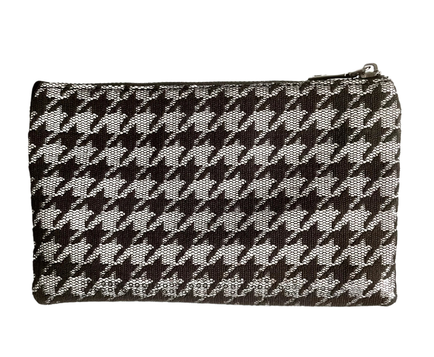 Riley Sequined Houndstooth Clutch