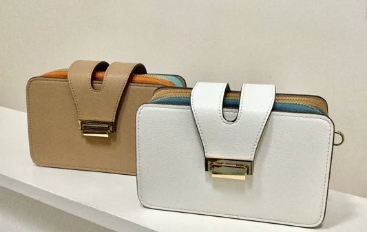 Color Block Multi Compartment Crossbody by Sondra Roberts