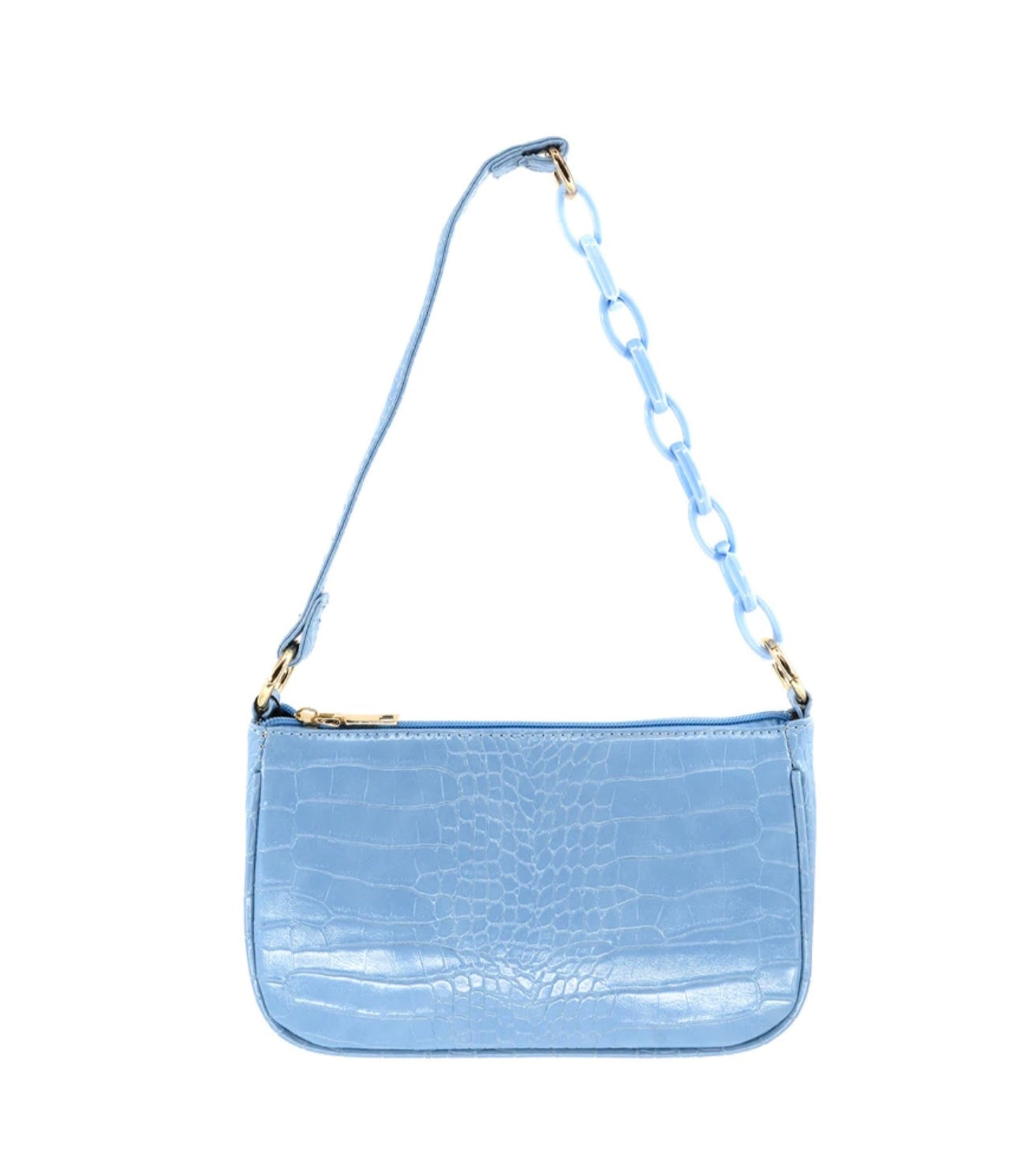 Vegan leather shoulder bag