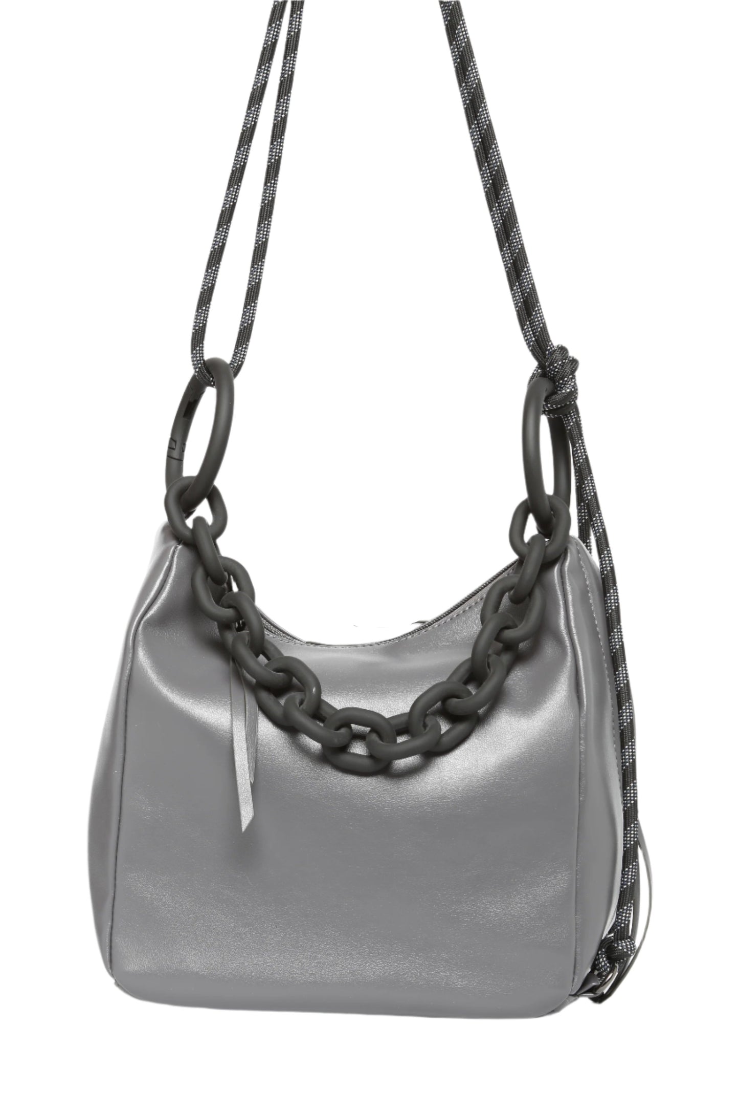 Crossbody Bucket Bag with Bungee Cord Crosdbody