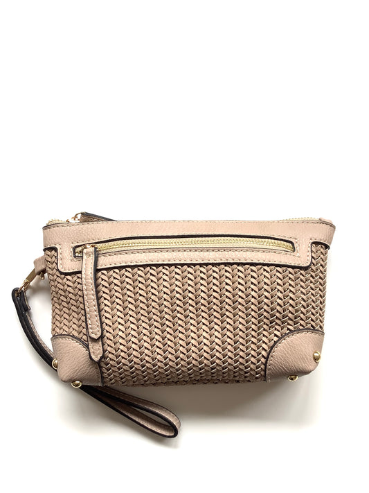 Sondra Roberts Woven Wristlet Clutch