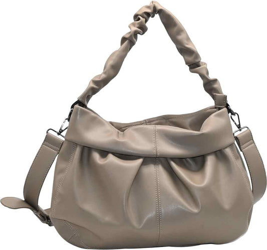 Sondra Roberts Soft Vegan Leather Hobo Bag