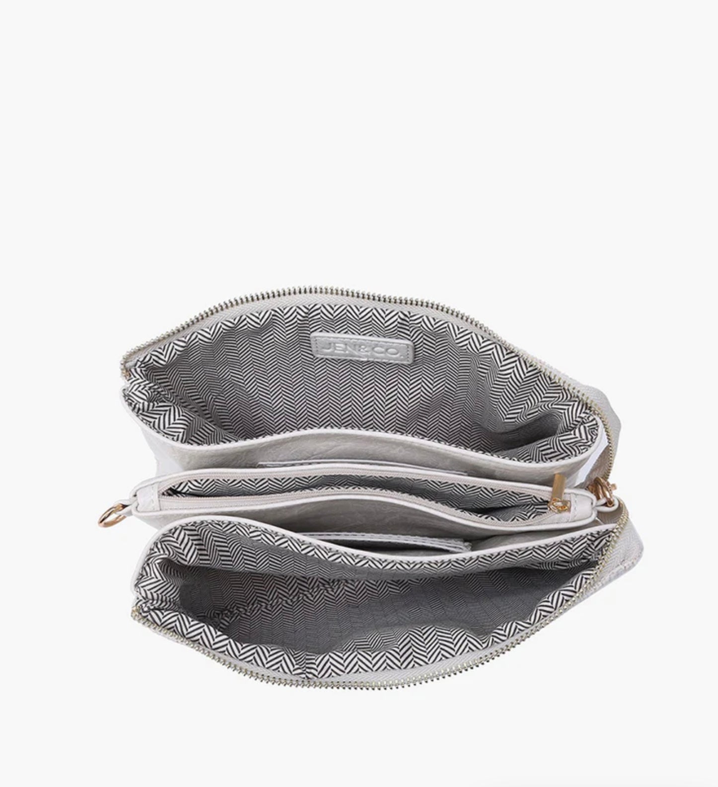 Pearl Embellished Crossbody/Clutch