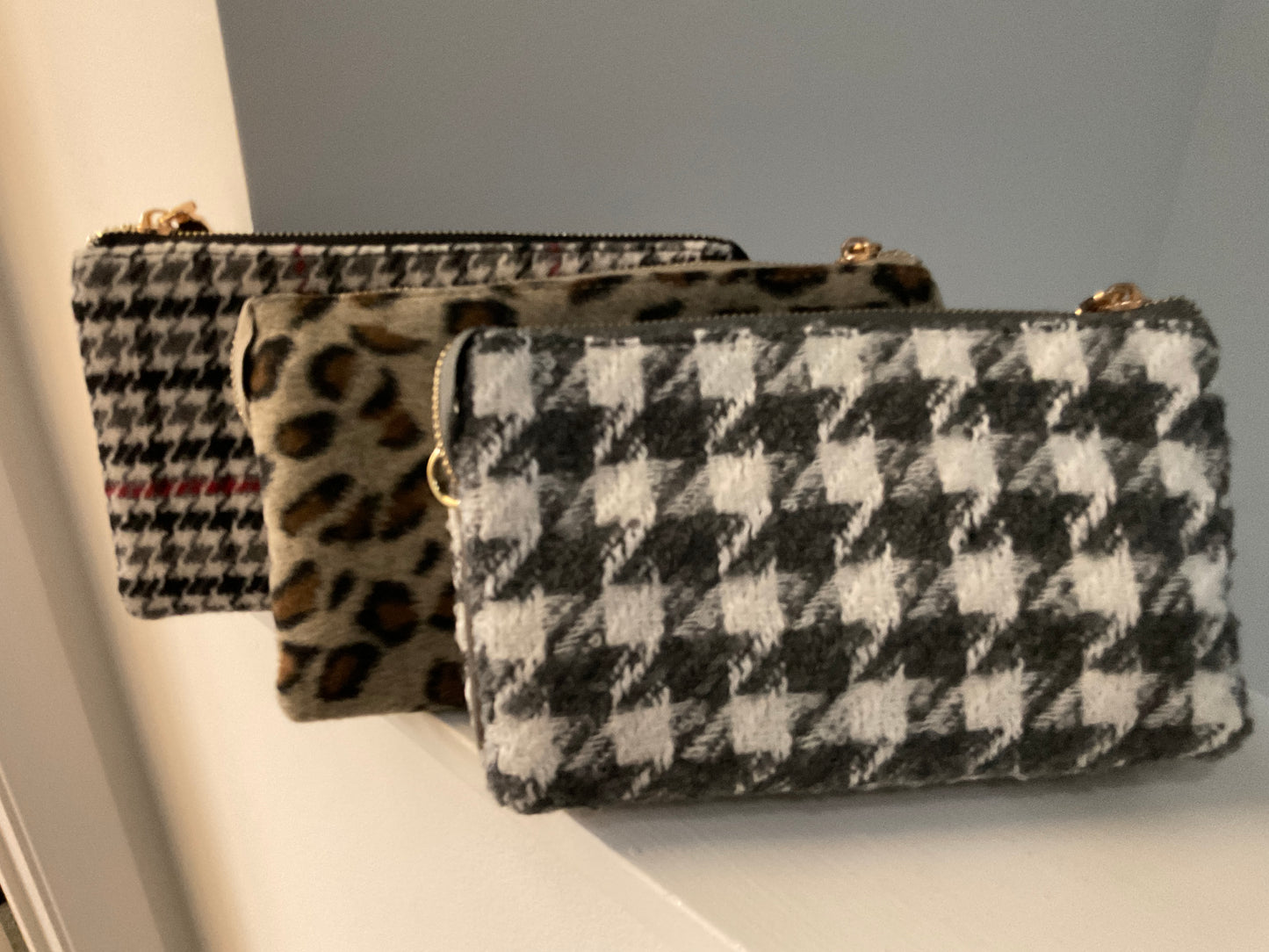 Multi Compartment Riley Clutch Convertible Crossbody Bag