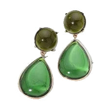 Oversized Teardrop Earrings