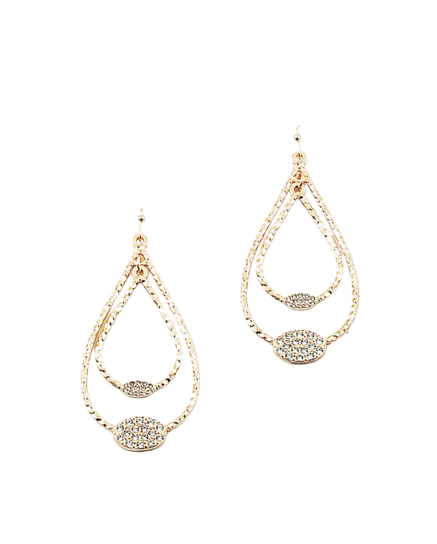 Double Teardrop Earring