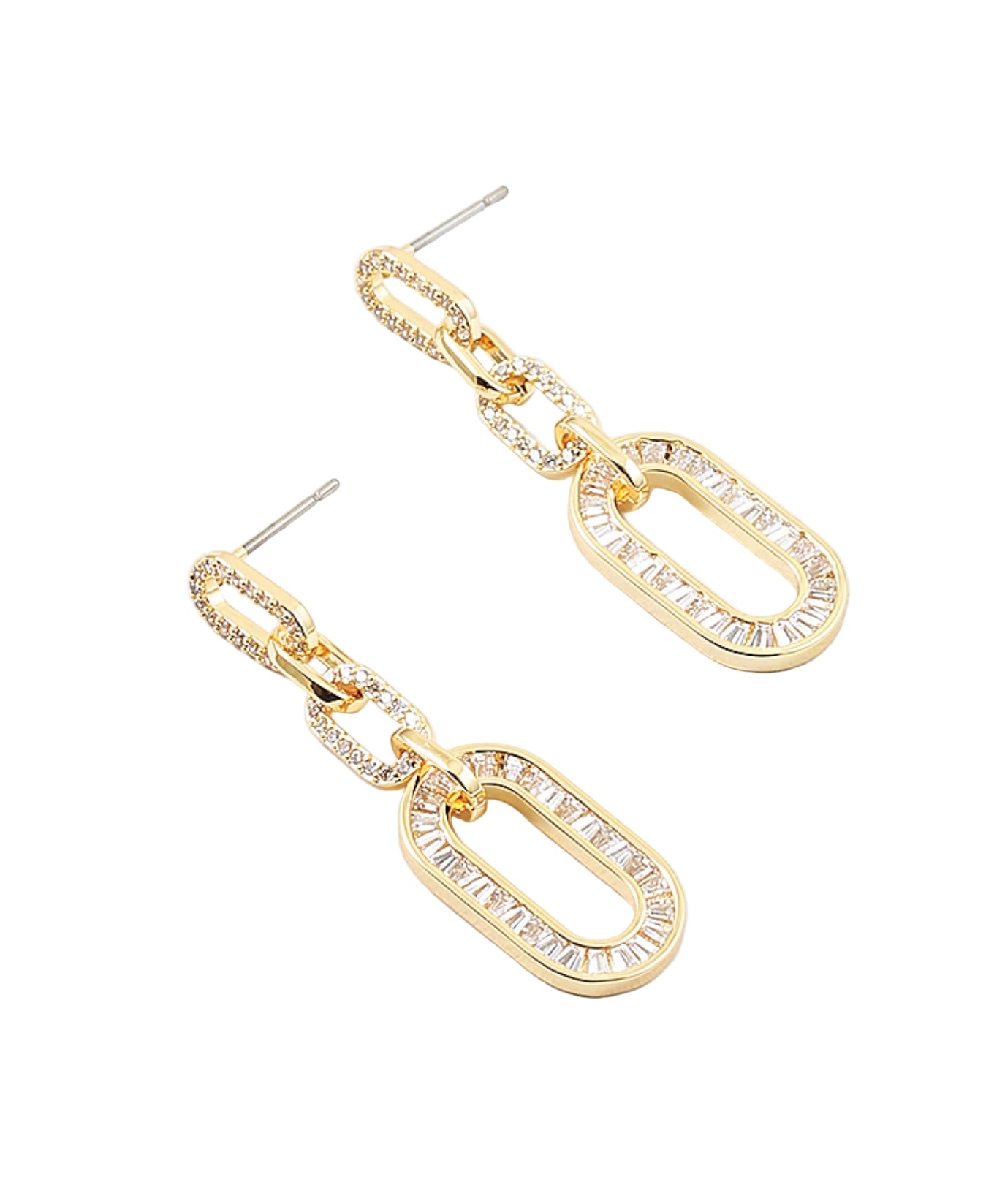 Cz Drop Earring