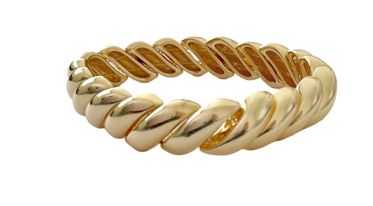 Twist stretch bracelet