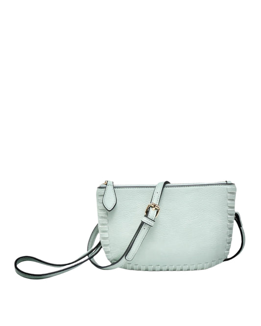 Bonnie Convertible vegan leather clutch wristlet