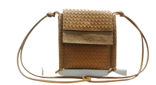 Crossbody - Woven Patent & Nappa PU