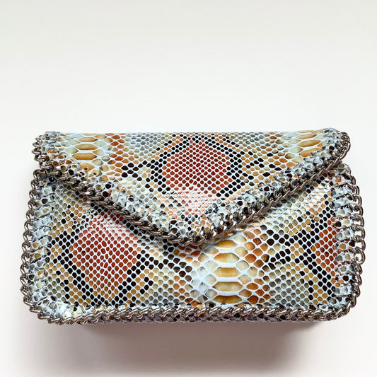 Multi Colored WhipStitch Clutch/Crossbody