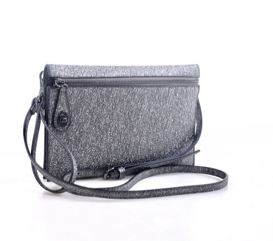 Metallic Clutch/Cross Body by SR Squared Sondra Roberts